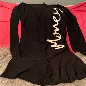 Money: Romper with long sleeves